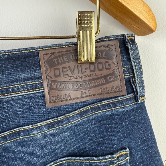 Dungarees Men's Devil-Dog Athletic Fit Jean - Size - 34x30 - Picture 2 of 6